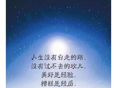 关于努力的励志句子