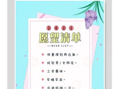 2021简短愿望