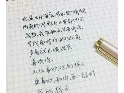 每日情话短句