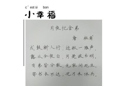 描绘现实主义的诗词古诗词