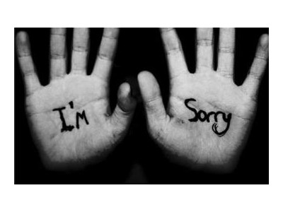 道歉的说说伤感