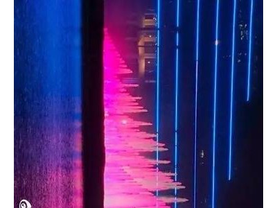 关于灯光璀璨的句子