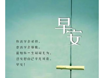 清晨的阳光唯美句子