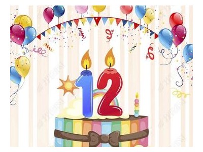 12岁生日祝福语男生