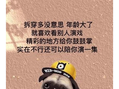 毒鸡汤经典语录